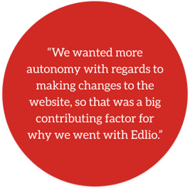 Locke School Blockquote_ We wanted more autonomy with regards to making changes to the website, so that was a contributing factor for why we went with Edlio. (1)-1