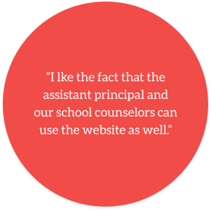 The Computer School parent communication everyone uses website quote