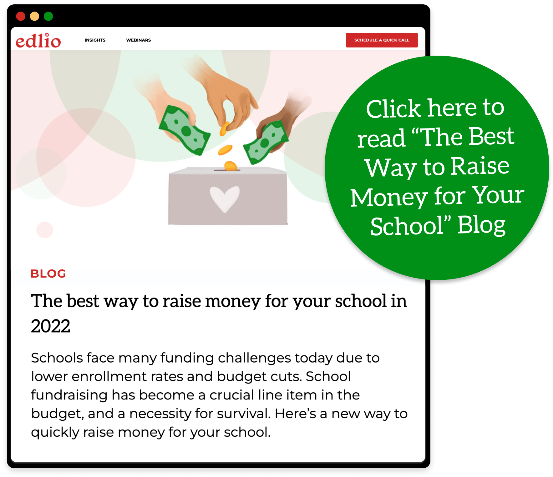 Click here to read “The Best Way to Raise Money for Your School” Blog