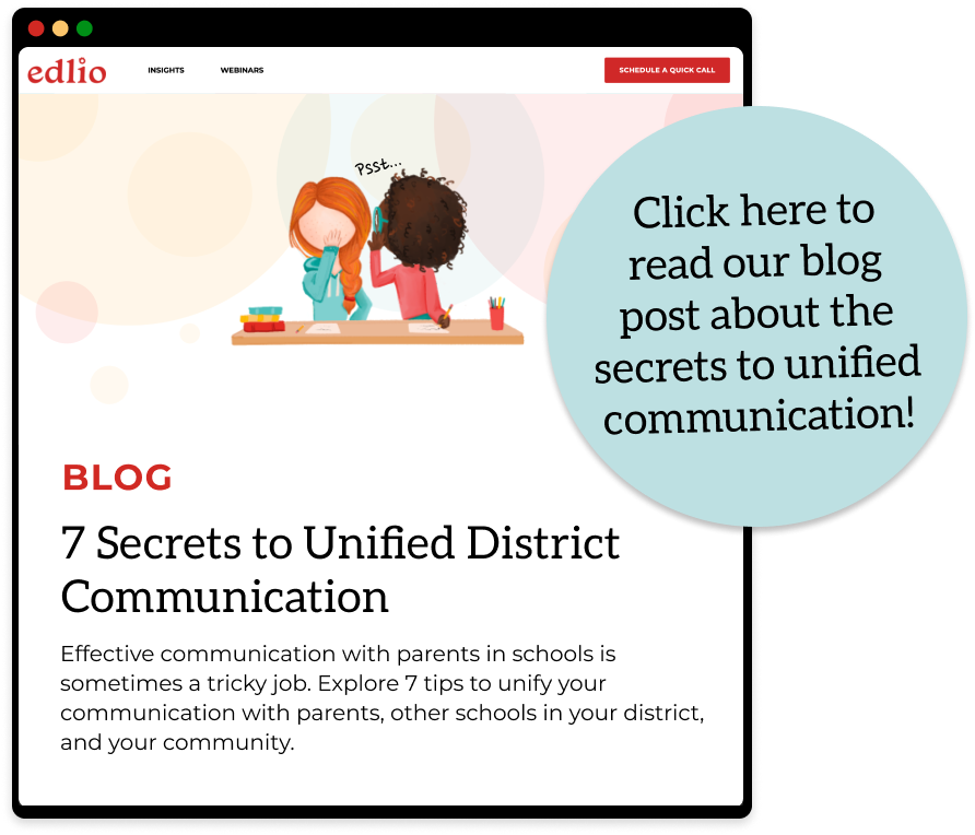 Click here to read our blog post about the secrets to unified communication!
