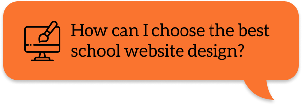 How can I choose the best school website design_