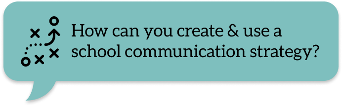 How can you create & use a school communication strategy_