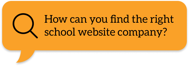 How can you find the right school website company_1