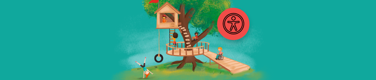 Treehouse with Edlio kids playing